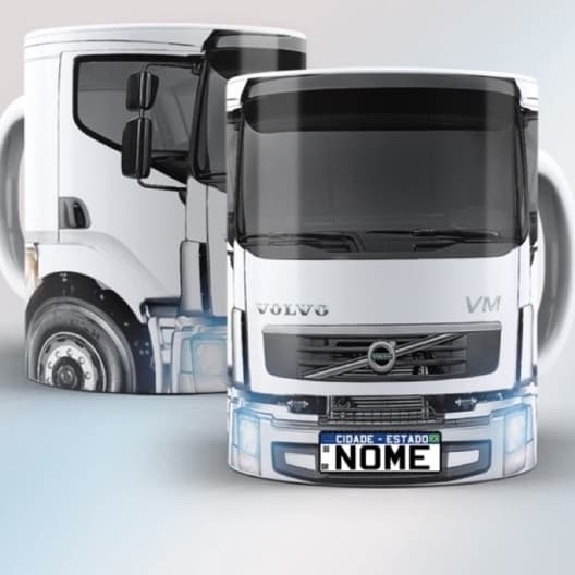 caneca Personalizada Caminhão Volvo VM