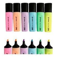 marca texto pastel Goller trend  lindas cores, unidade.
