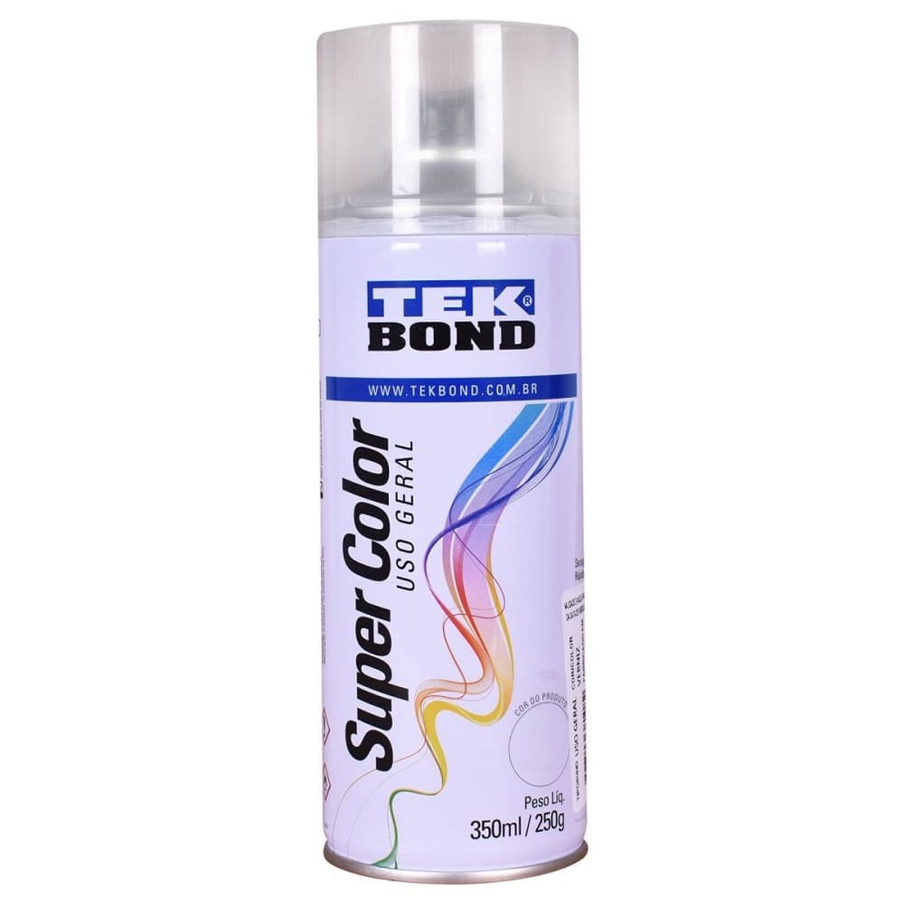 Verniz Spray Incolor Brilhante 350mL Tekbond
