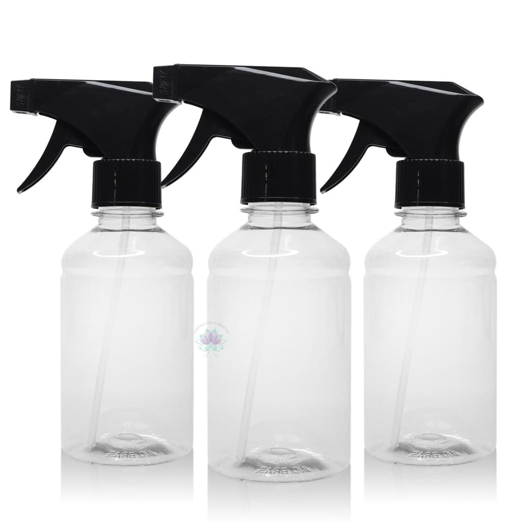 3 Borrifador Spray 250ml Para Limpeza Multiuso, Home Spray, Água de Passar, Renovador de Lençóis, Barbearia, Cabelereiro