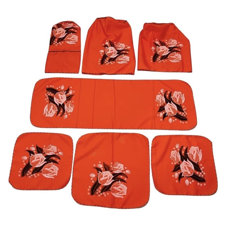 Conjunto 07 Peças De Cozinha Estampado PROMOÇÂO várias cores disponíveis