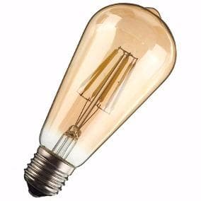 Lampada Led Retrô St64 Filamento 4w E27