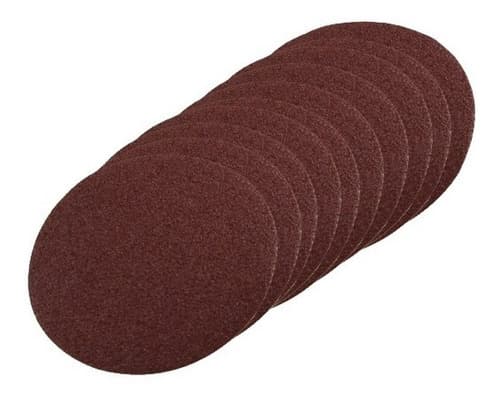 Kit 100 Unidades de  Lixas 125mm com Velcro Mtx - Varios Grãos (tipo Velcro)