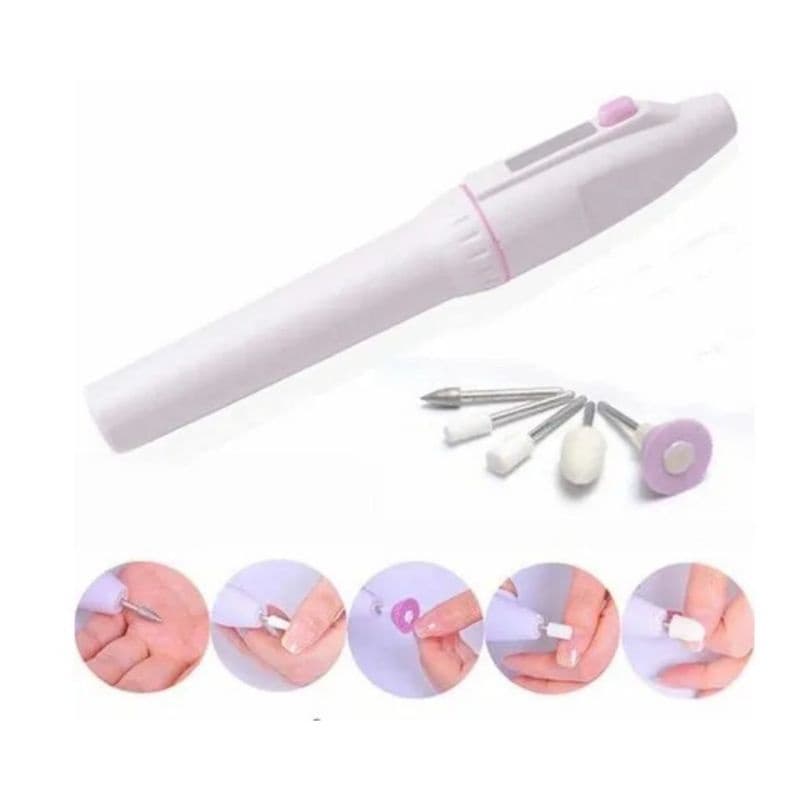 Caneta Lixa El茅trica Para Unhas Removedor De Cut铆culas Pro