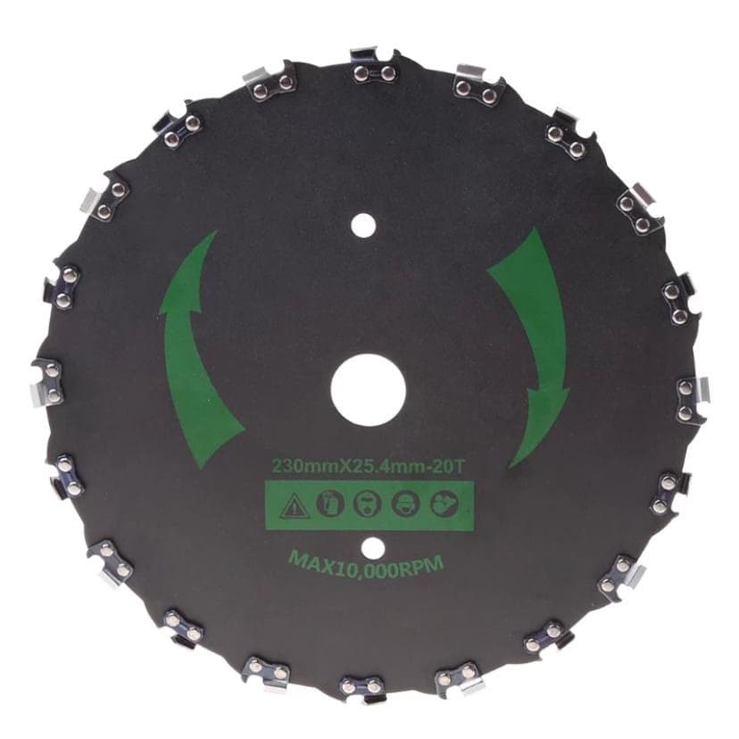 Disco Motosserra Para Roçadeira A Gasolina - Acessorio Top - O Melhor Do Site