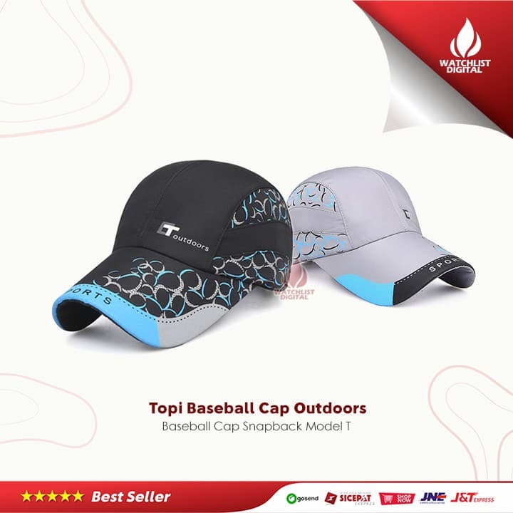 Boné Beisebol Topi Modelo Snapback T Ar Livre