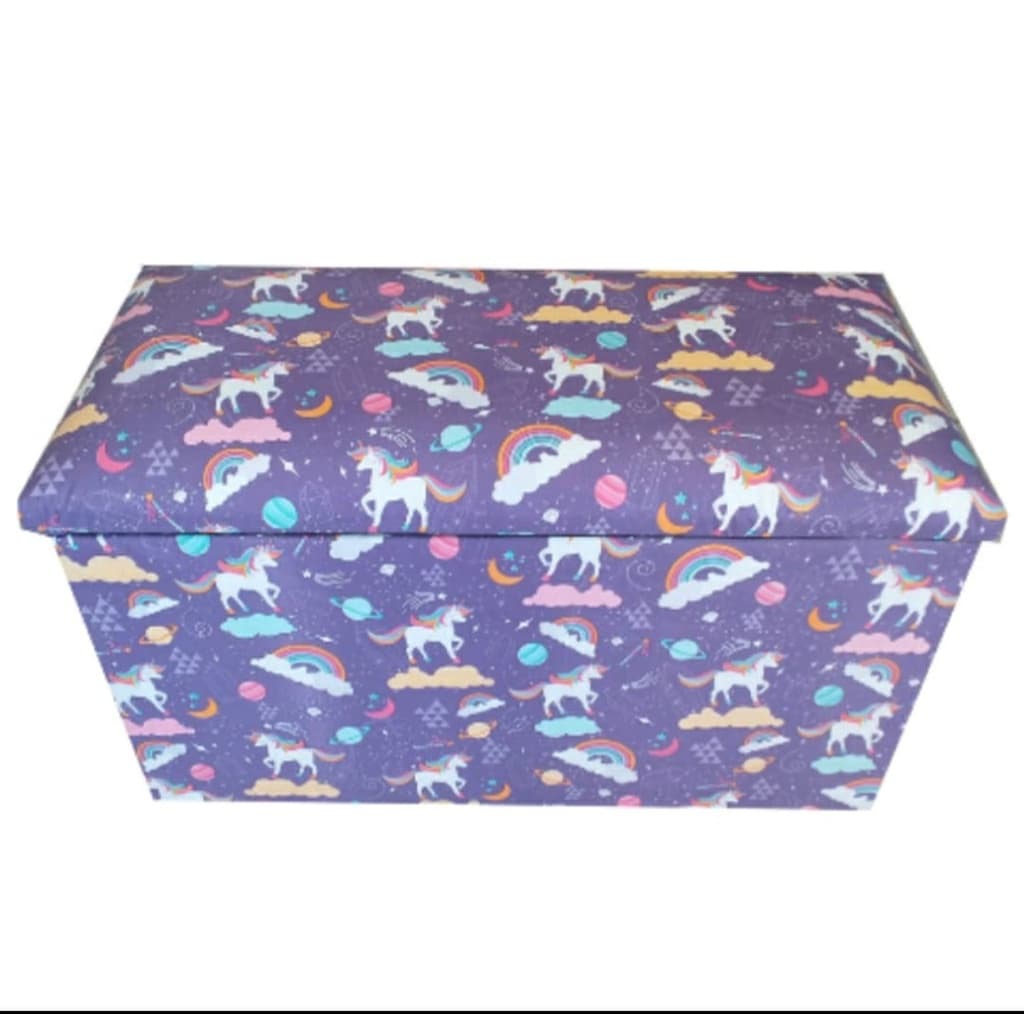 Baú Puff organizador- para brinquedos/objetos super resistente