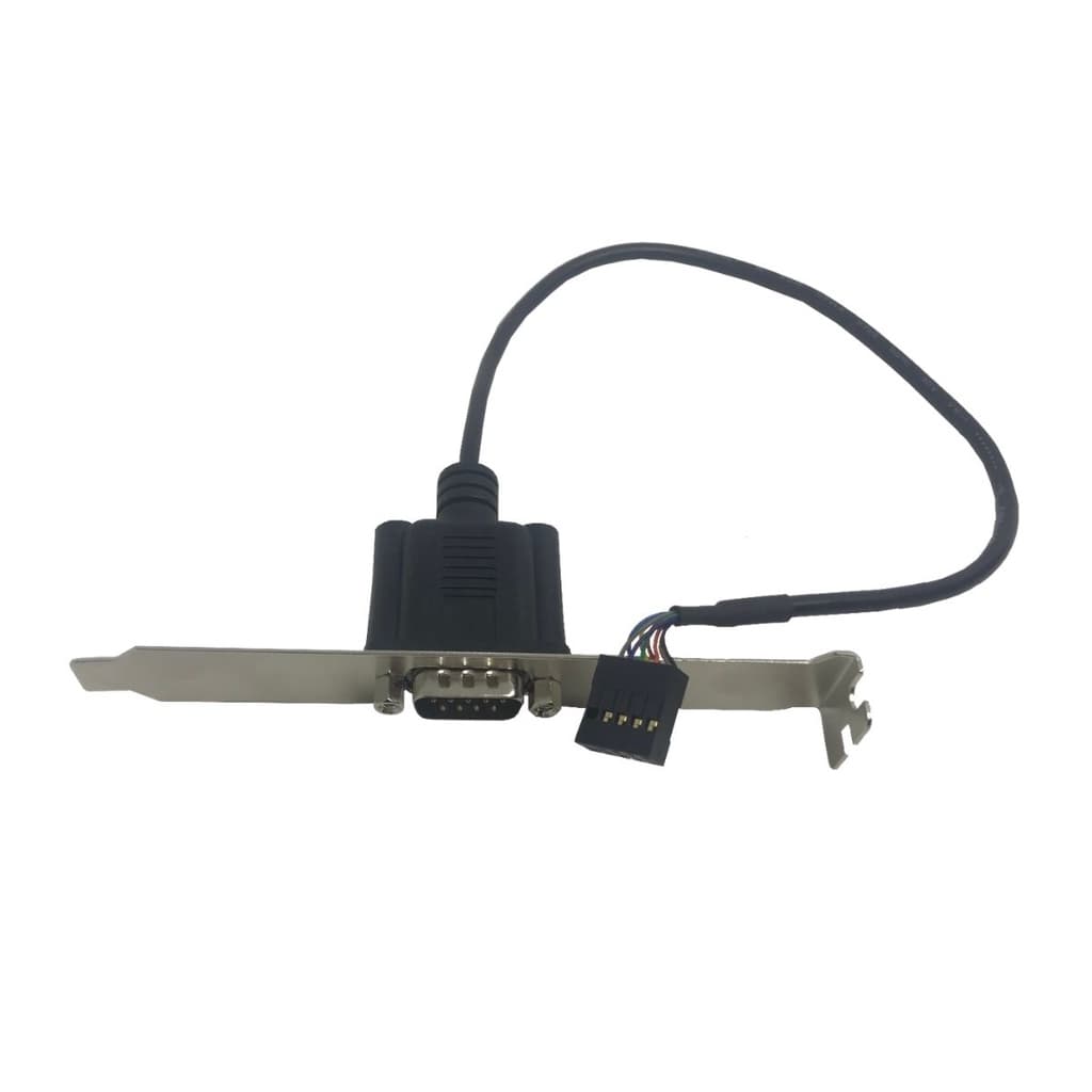 Cabo Conector Rabicho C/ Espelho Porta Serial Db9 Macho Placa Mãe | C-RABICHO