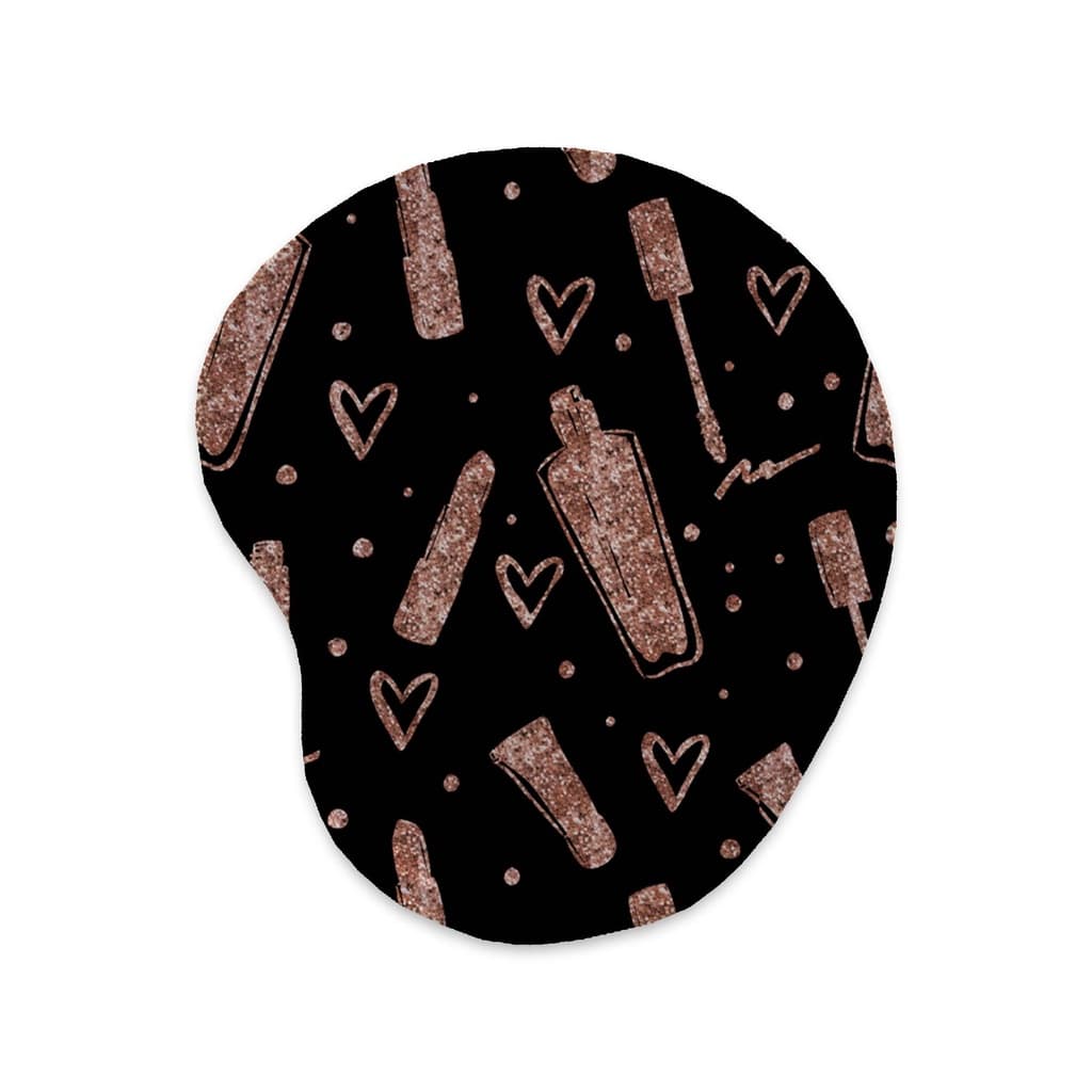 Mousepad – Cosméticos Maquiagem - Ergonômico Apoio De Punho Pulso