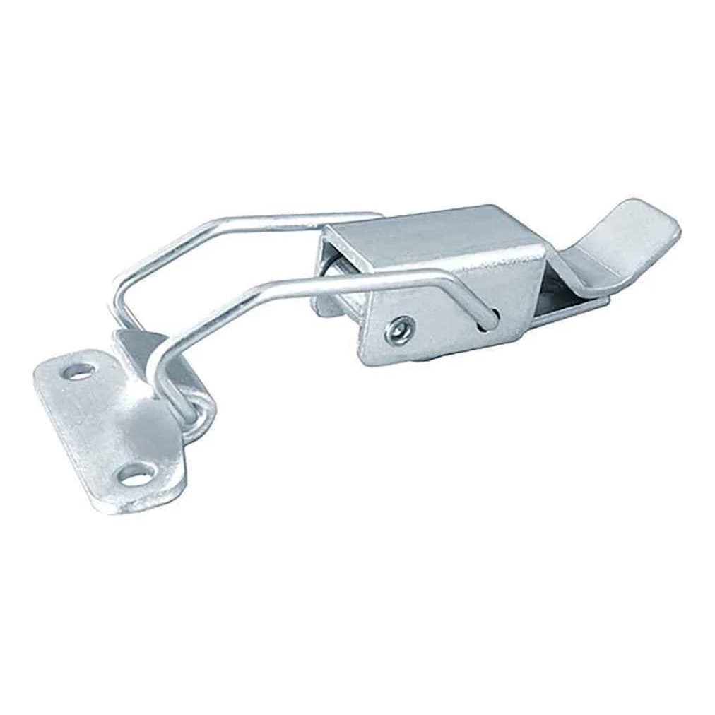 Fecho Engate Rápido De Pressão P/ Caixa Case Baú Tipo L 9,5cm Aço Zincado Ft-e9