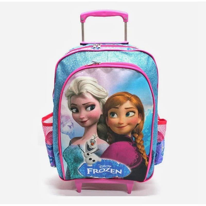 Mochila de Rodinhas / Mochilete Frozen infantil escolar meninas