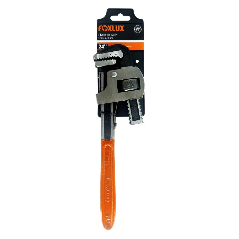 Chave De Grifo 24 Polegadas 47.45 Aço Reforçado Profissional Encanador Manual