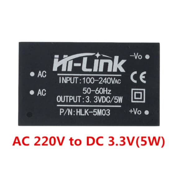Mini Fonte Hi link 110/220v 3,3v dc 5w