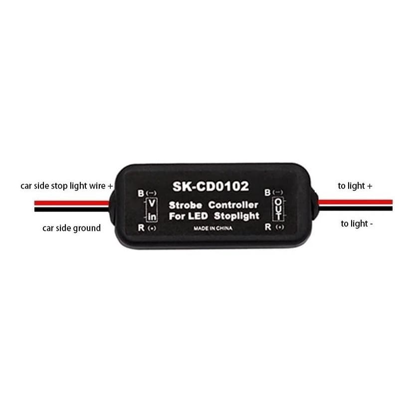 Estrobo Para Break Light Luz De Freio Moto E Carro Fretegrat REF:06Z8 RSI CD0102