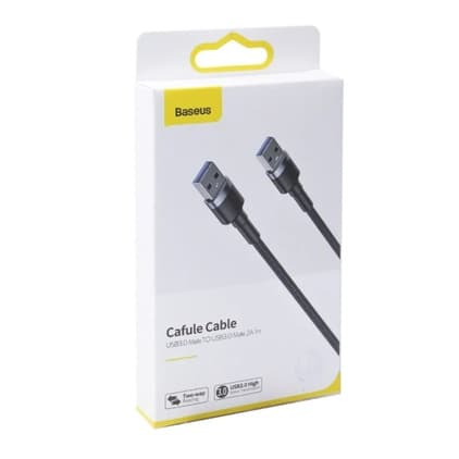 Cabo Usb 3.0 Para Usb 3.0 Macho Baseus Cafule 1m 2a