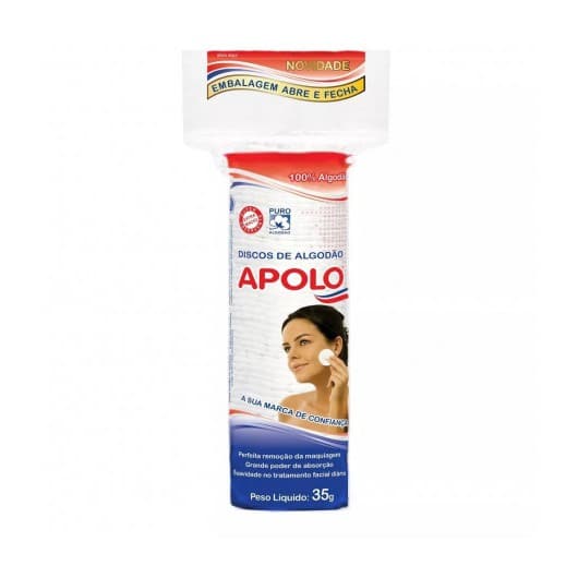 Algodão Disco Apolo 35g