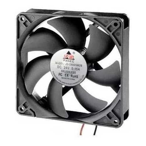 Micro Ventilador Cooler 80x80x25mm 24volts (sem Conector)