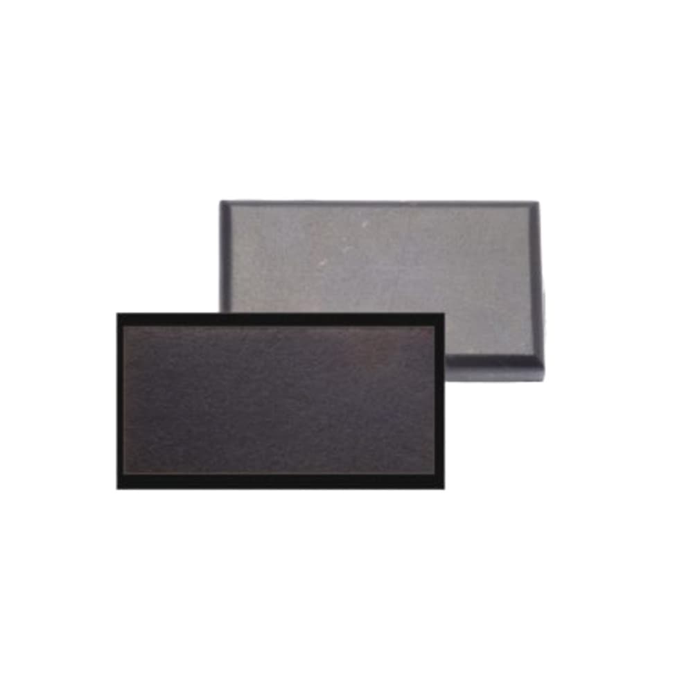 Kit Com 10 Refis De Tinta Preta Para Carimbos P20 14x38mm