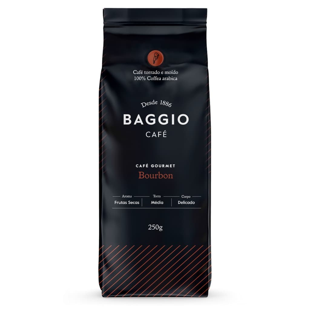 Cafe Em Po Baggio - 1 Pacote - 250g - Bourbon