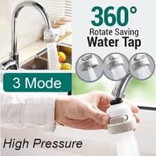 Bico Aerador Adaptador Universal 3 Jatos Para Torneira Rotação 360 Graus - chuveirinho -  Difusor De Água Para Cozinha, arejador