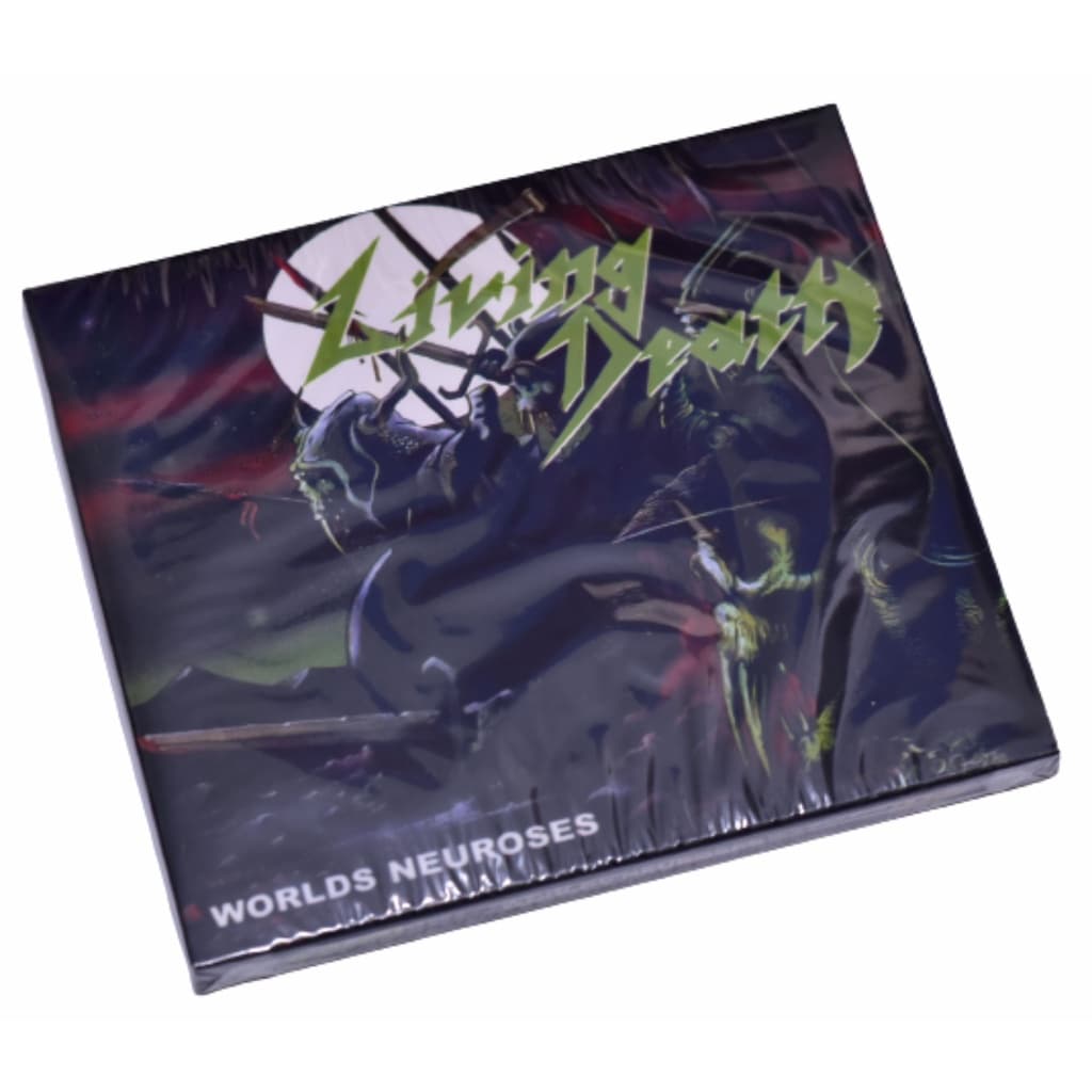 Cd Living Death – Worlds Neuroses – Slipcase novo e lacrado