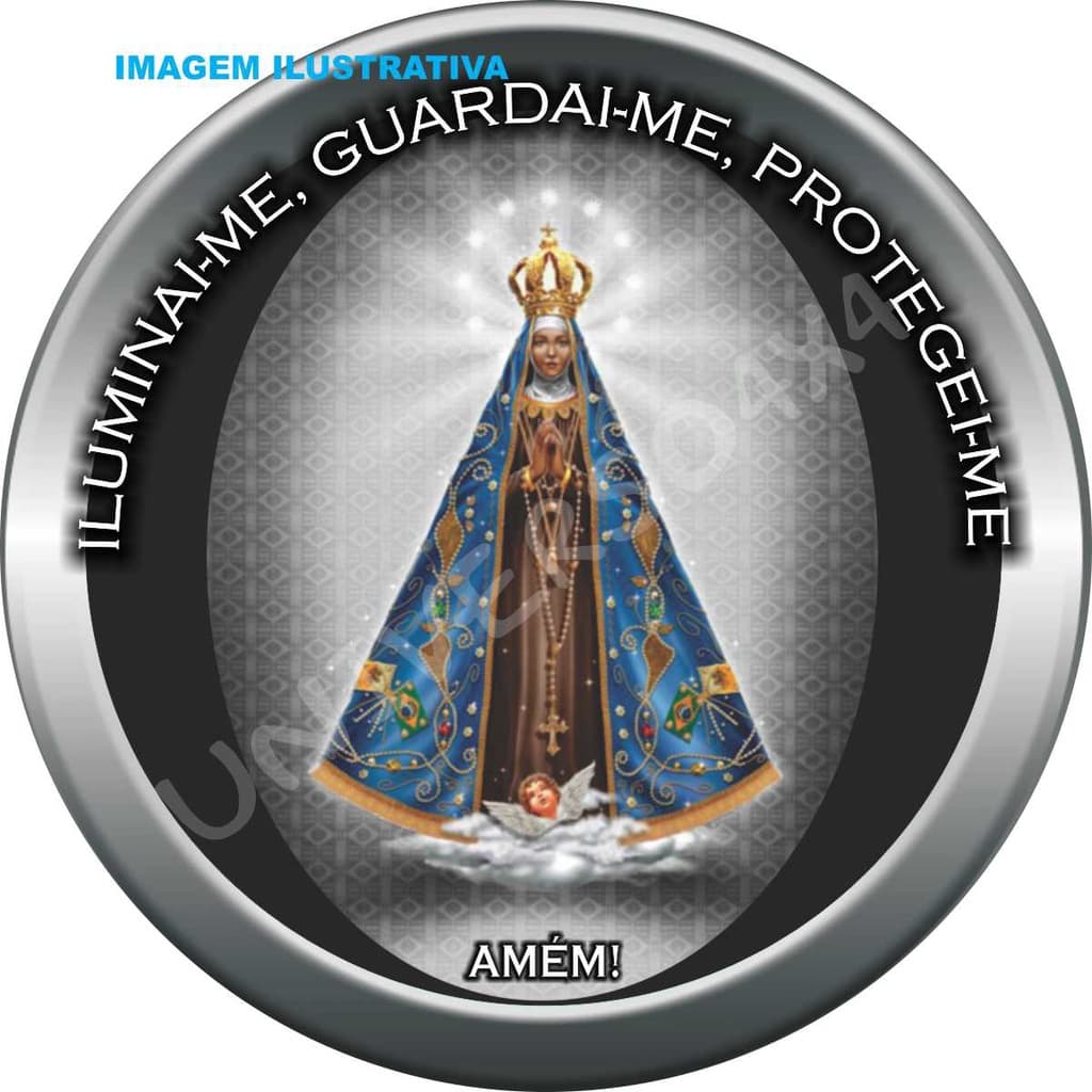 Capa Estepe Ecosport Nossa Senhora Aparecida Padroeira M141 Crossfox Aircross Pajero Tr4 Jimny Doblo