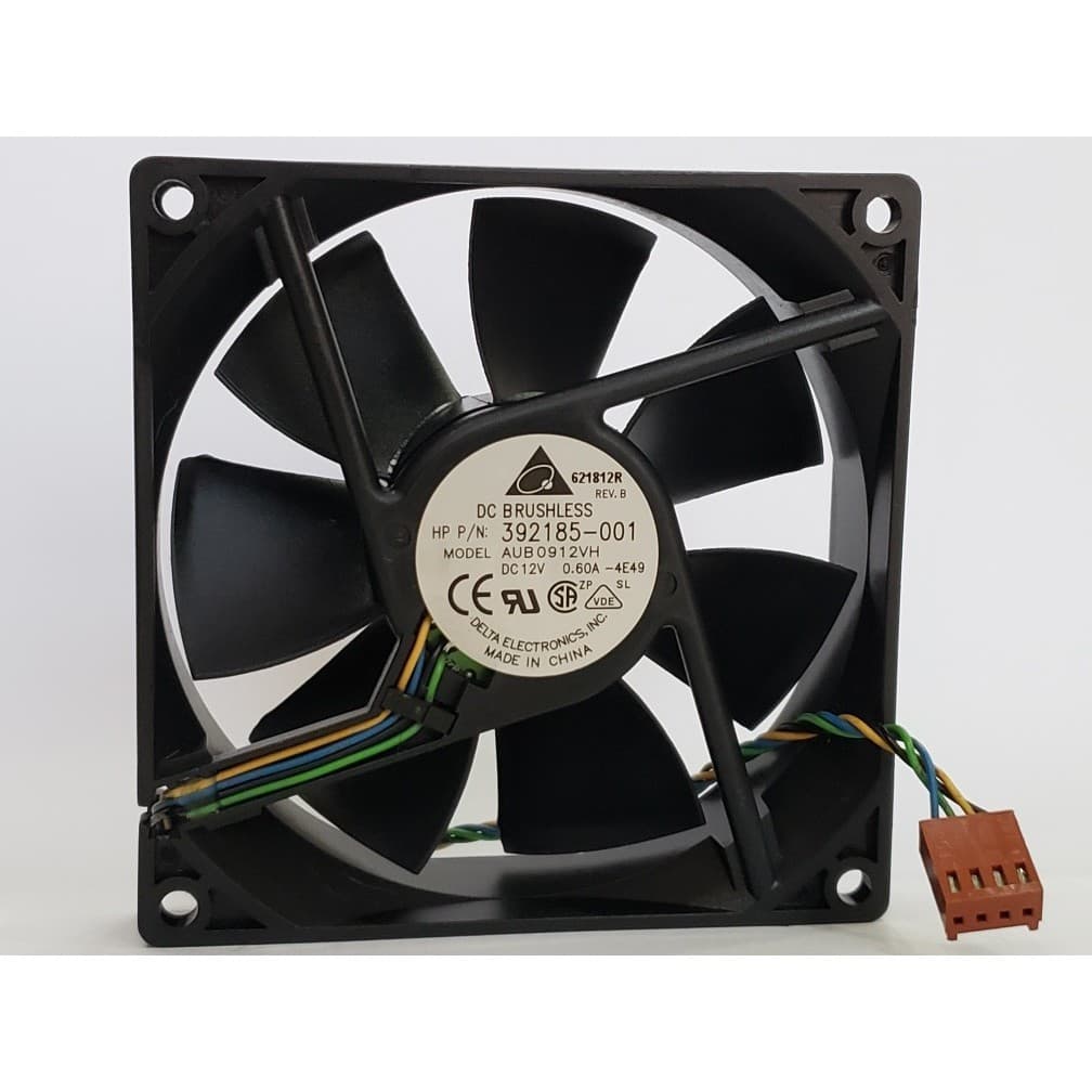 Cooler Ventoinha 90x90x25mm 12v 0.60a 4 Fios 9cm