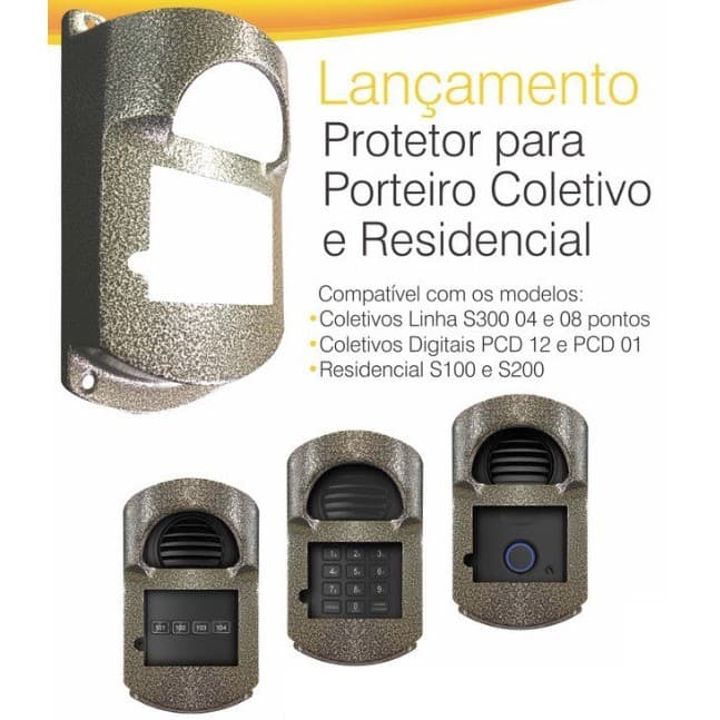 Protetor Interfone Coletivo 4, 8, 12, 16 Pontos Agl Modelo S300