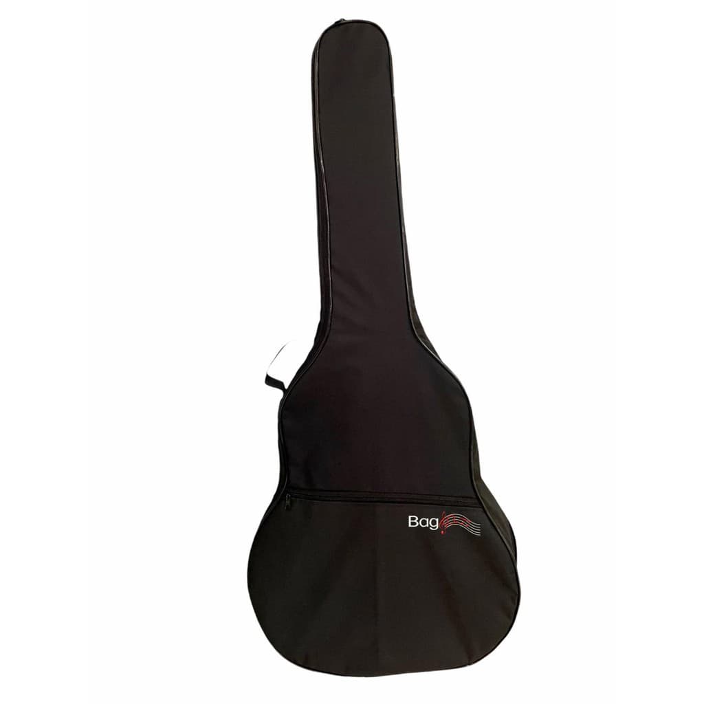 Capa Bag Para Violão Folk Simples Comum Alça De Mochila Zíper Reforçado - C103S/N2A