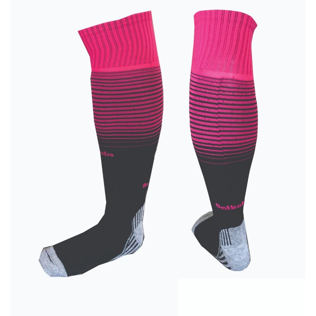 Meião Futebol Batbola Profissional Degrade Rosa / Preto