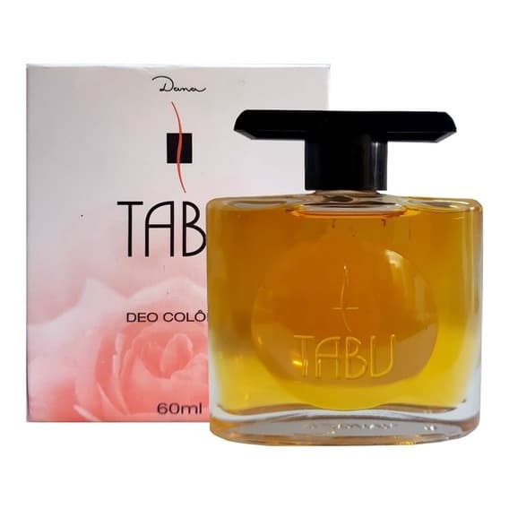 Perfume Colônia Tabu Tradicional - Dana Cosméticos - 60ml
