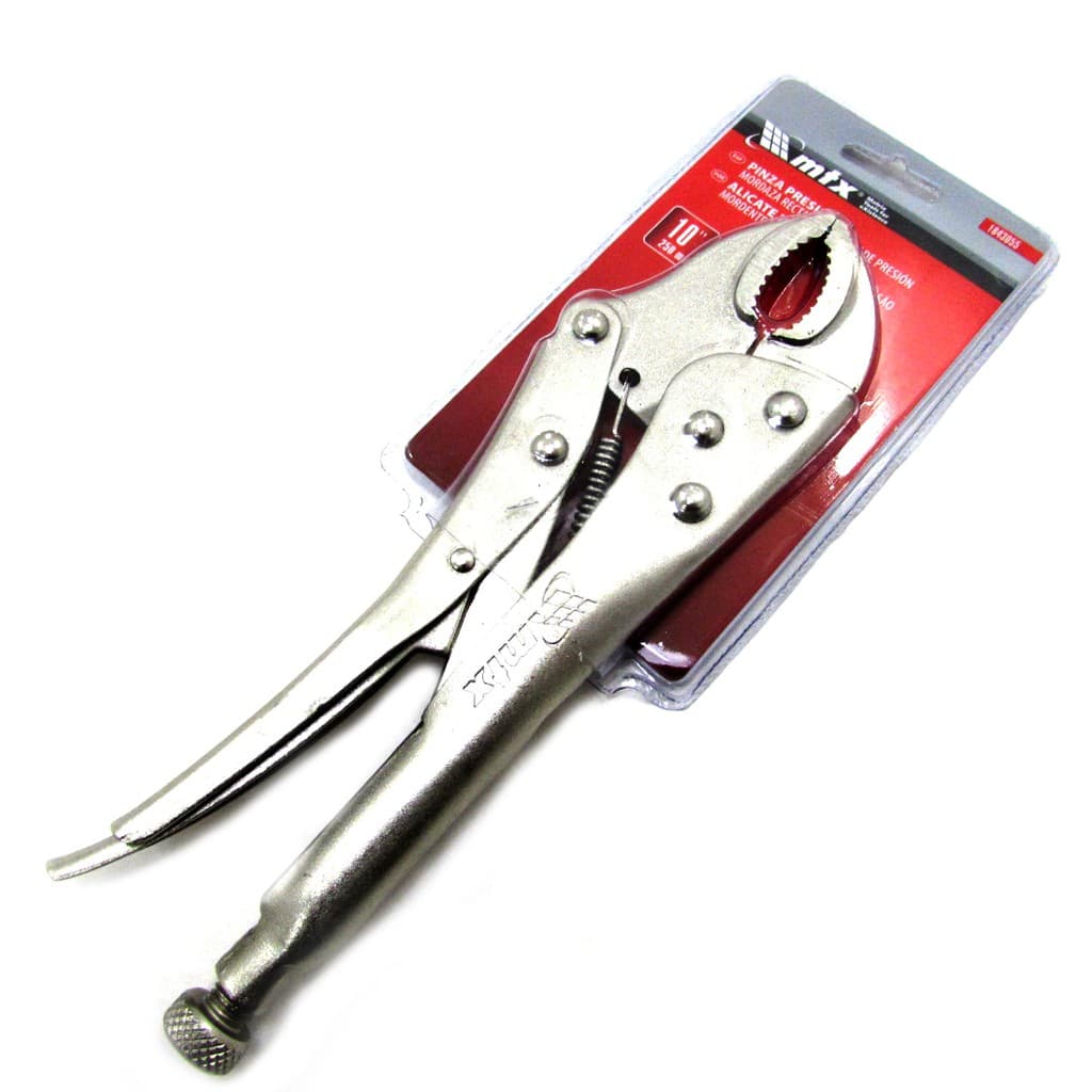 Alicate De Pressão Mordente Curvo 10 Pol 250mm Reforçado