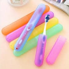 Porta Escova de Dente - Pocket para viagem - Caixa Estojo para Escova de dente - Protetor de escova de dente