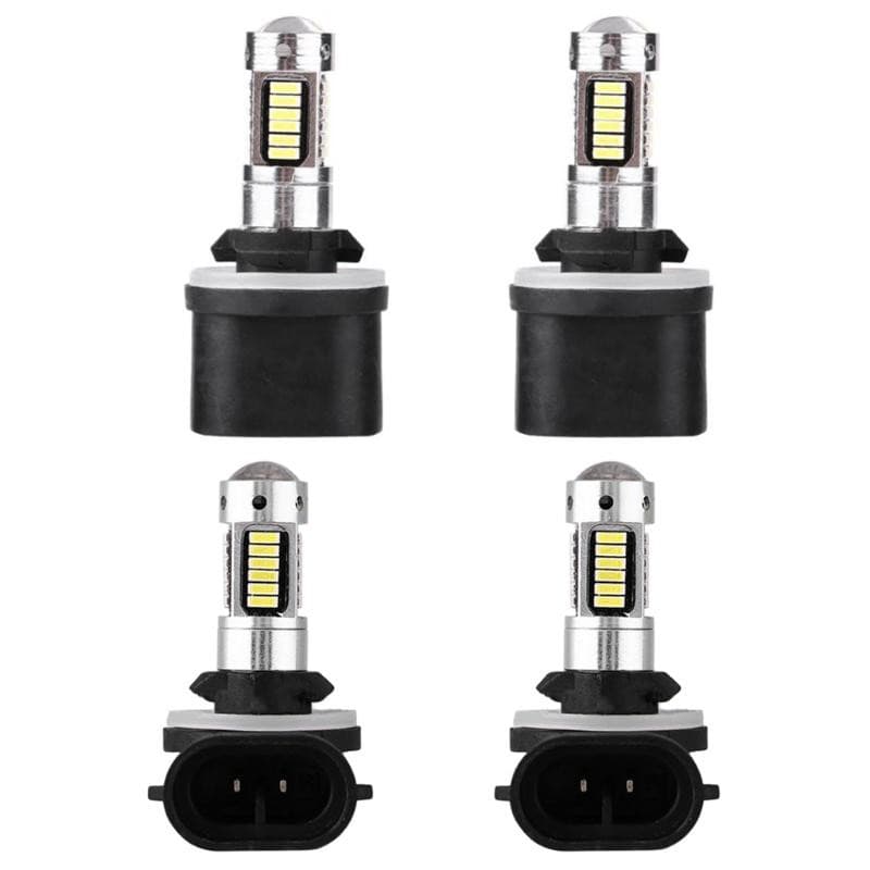 Par 881 / 880 H27 Lâmpada Super 6500 K Led Auto Condução Luz Luzes Nevoeiro Lâmpada Do Carro Drl Lâmpada 12 550lm