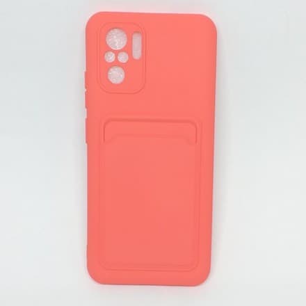 Capa Capinha Case Xiaomi Redmi Note 10S  Silicone Com Porta Cartão.