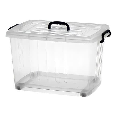 Caixa Organizadora De Brinquedos Closet Transparente 38,2L Envio mediato