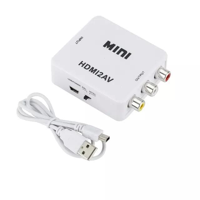 Mini Adaptador Conversor de HDMI X 3RCA AV