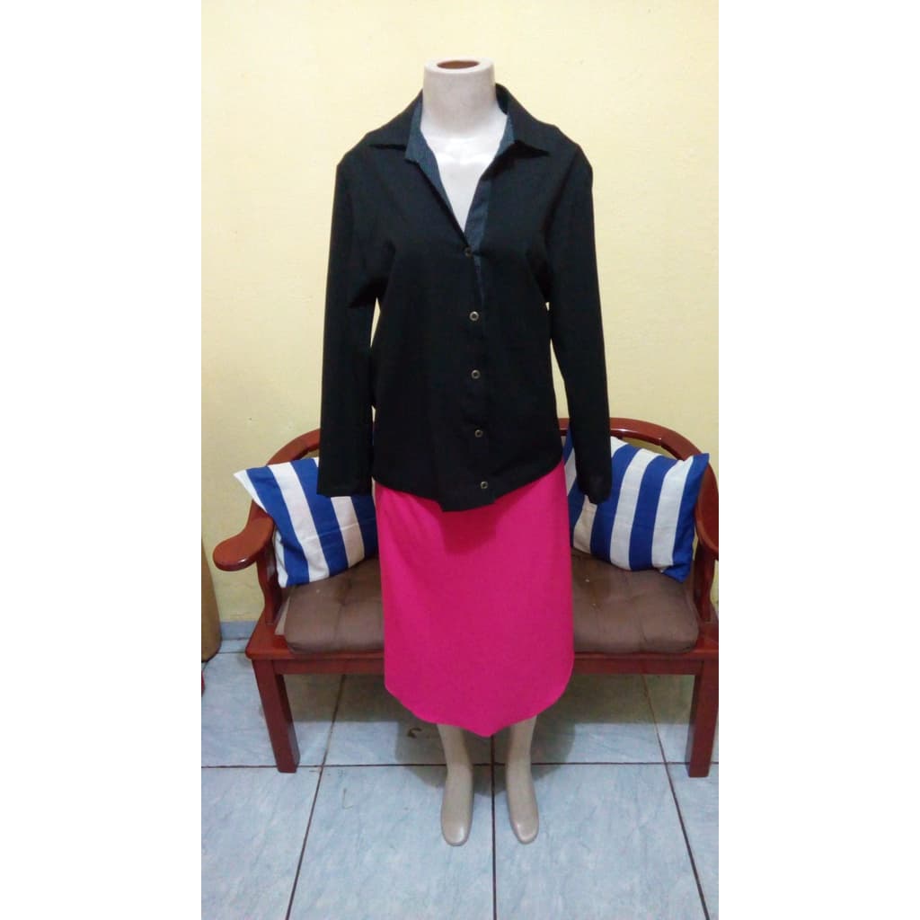 saia longa  100% POLIÉSTER  senhoras moda saias-moda evangélica- Saia Lisa-promoção-frete grátis-melhor preço/moda feminina-roupas femininas