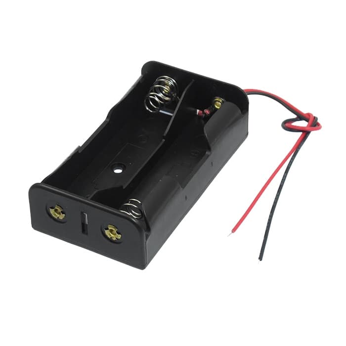 Case Suporte Para Bateria 18650 Para 2 Baterias 7,4v