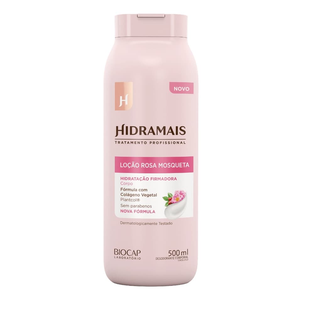 Hidratante - Loção Corporal Rosa Mosqueta 500ml - Hidramais