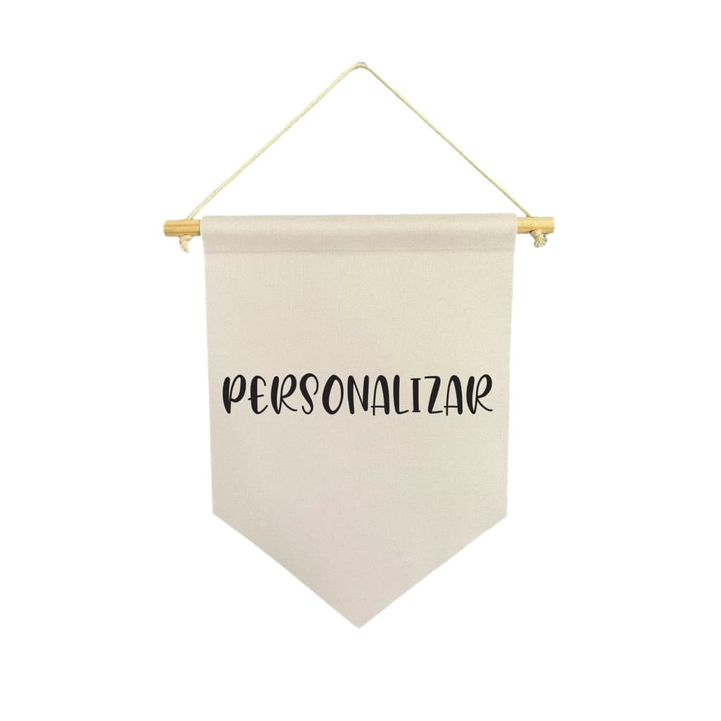 Flamula decorativa personalizada tamanho 30x40cm