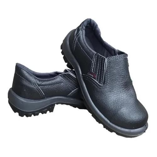 Sapato De Segurança Bico Pvc Bi C/ Elástico Couro Crival