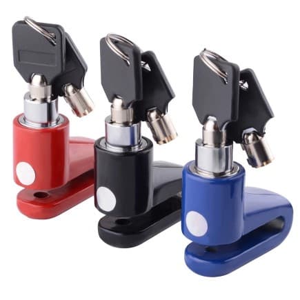 Trava De Disco Moto Anti Furto Universal Cadeado Lock