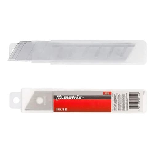 Lamina Para Estilete 18mm Mtx - 10 Unidades