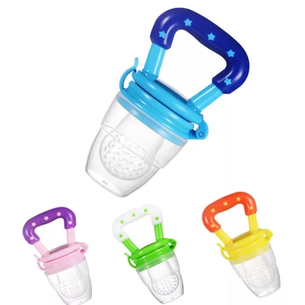 Chupeta Alimentadora Frutas Bico Silicone Mordedor para Bebê