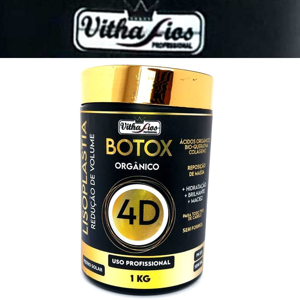 Redutor de volume Capilar Orgânico Alta Definição  (Vitha fios)  1Kg