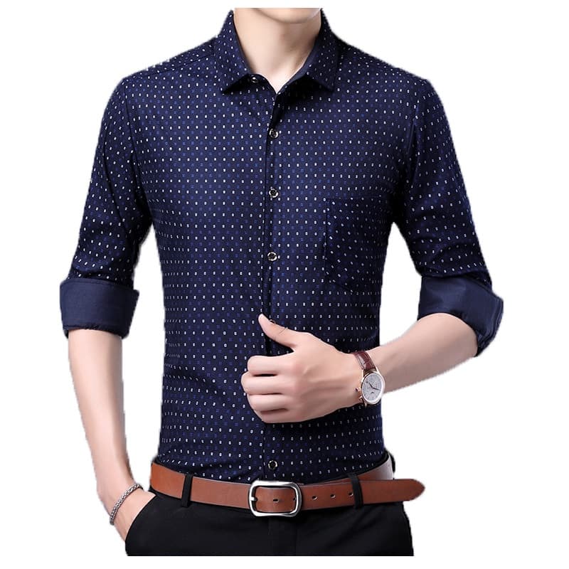 camisa xadrez masculina social gola alta masculino camisa manga longa