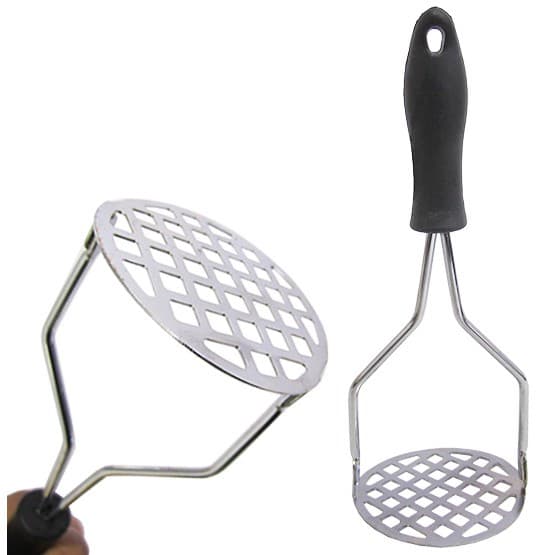 Amassador de Batata Manual Espremedor Legumes Aço Inox