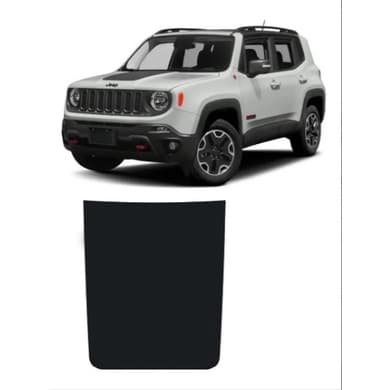 Adesivo Para Capô Jeep Renegade Preto Fosco