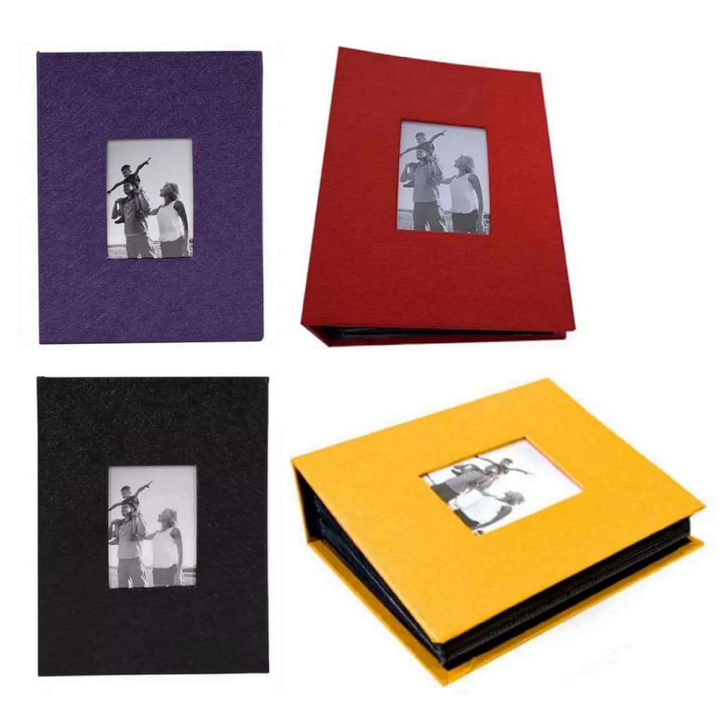 Álbum Fotográfico Para 100 Fotos 10x15 Com Janela Para Foto Na Capa